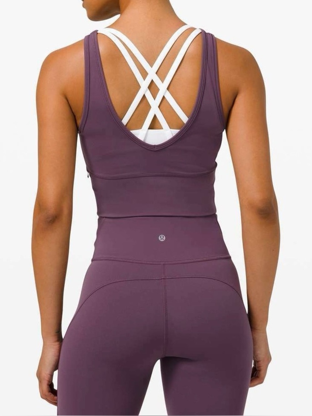 Lululemon Power Pivot Tank - Grape Thistle size 10